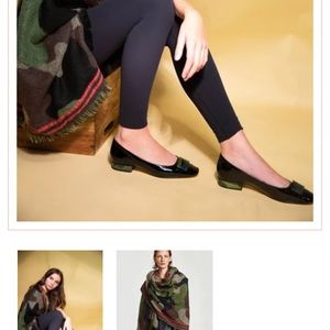 April Marin camo blanket scarf. New!